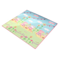 小猪佩奇卧室地垫儿童户外折叠泡沫爬行垫宝宝爬爬垫防水双面