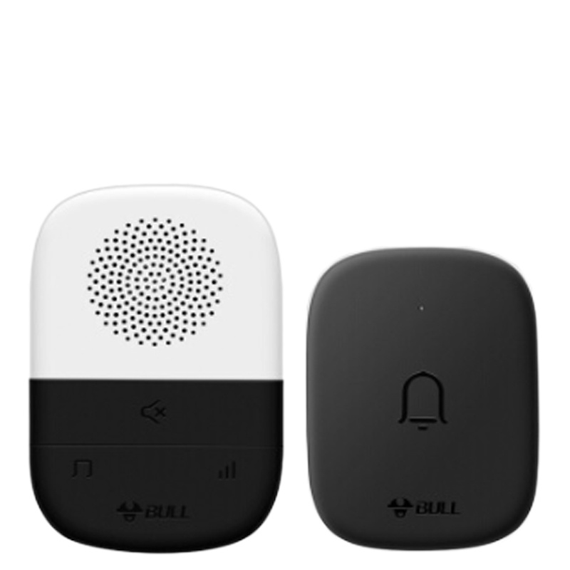 公牛 电池款无线门铃一拖一组合