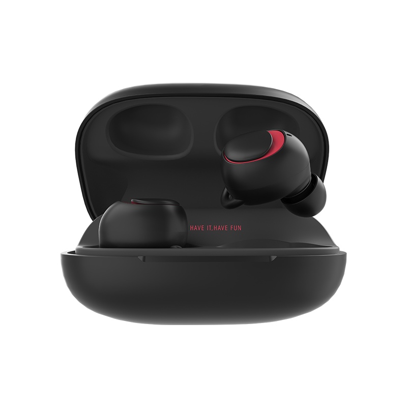 海威特 I93 真无线蓝牙耳机 tws 双耳 5.0 入耳式 运动 耳麦 迷你 隐形 耳塞 2200mAh 黑色