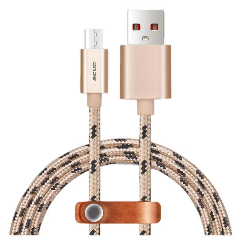 飞毛腿 Gi06 适用于苹果Apple iphone5/5S/6/plus/iPad 数据线 1米 香槟金