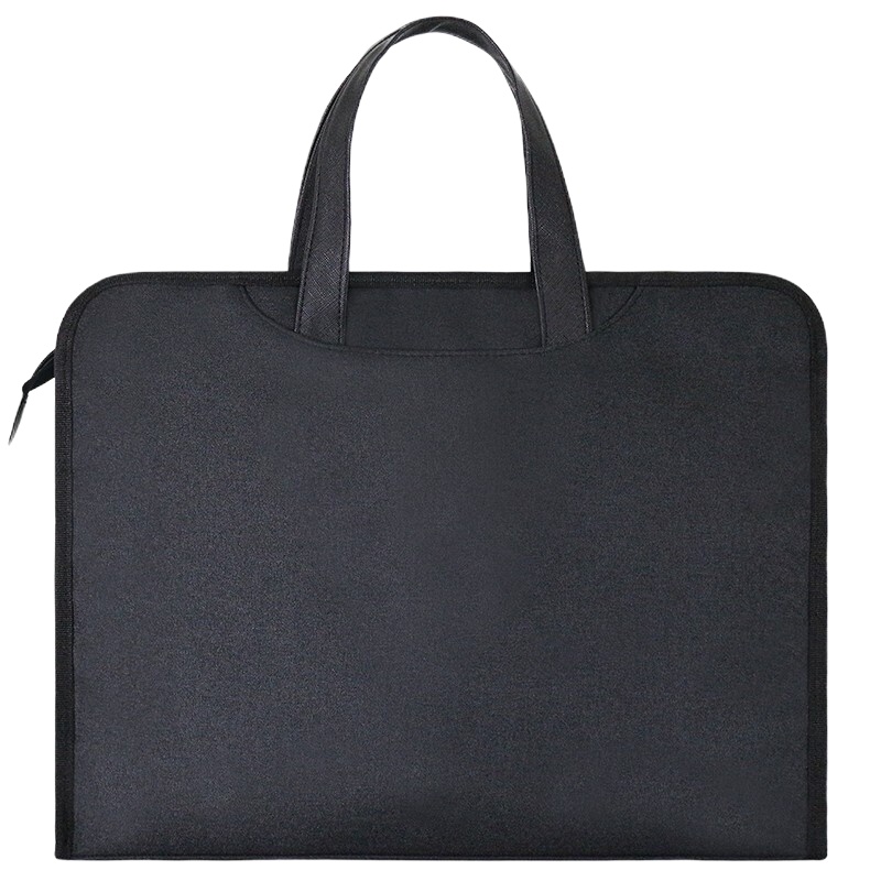 建腾手提帆布文件袋JT-502 黑色(J)