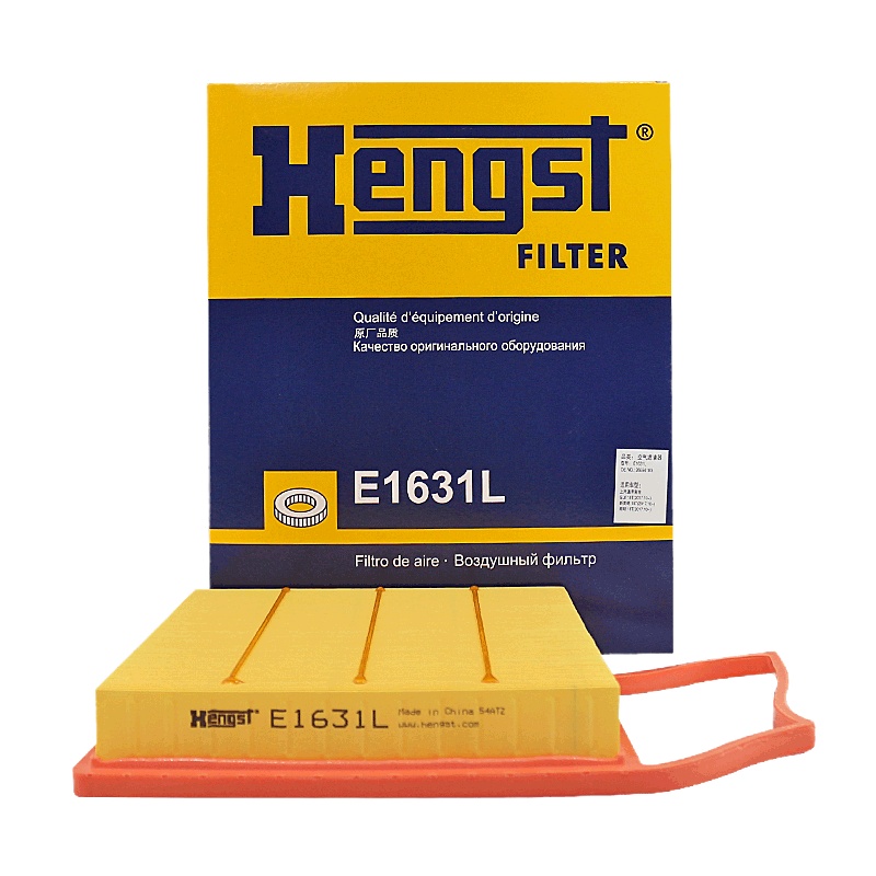 汉格斯特(hengst)空气滤E1631L适配GL6/阅朗/英朗18T 1.3T