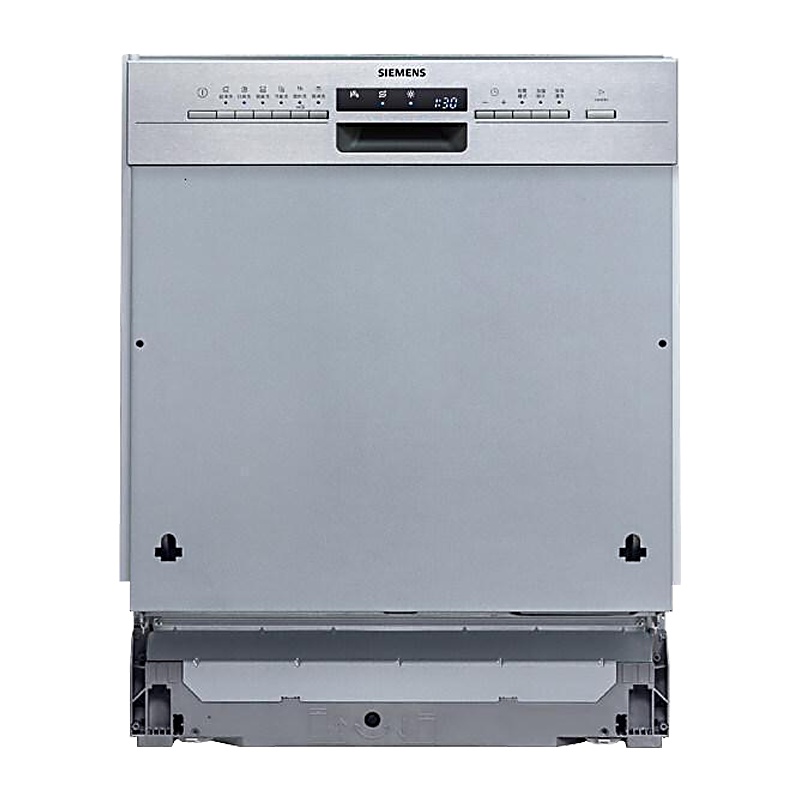 SIEMENS/西门子 洗碗机半嵌入式10-13套不锈钢面板 SJ536S01JC