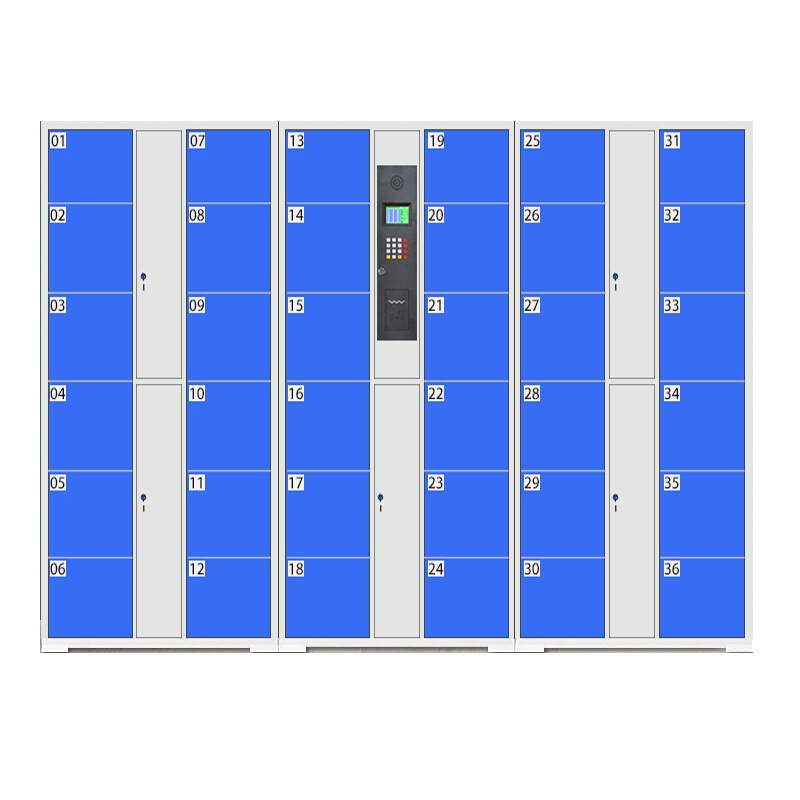 [一鹏]电子存包柜36门智能刷卡寄存柜超市商场储物柜