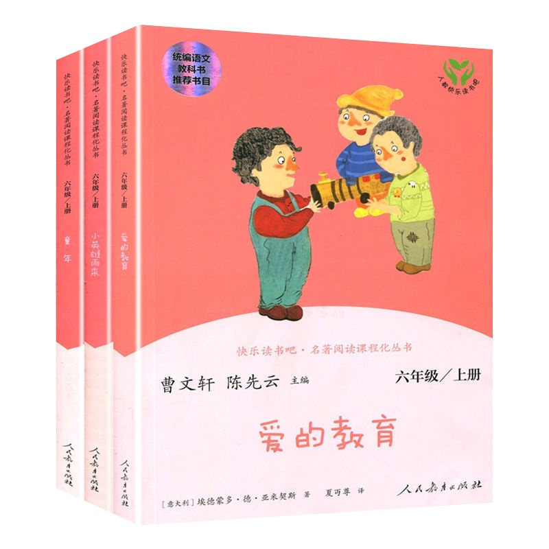 快乐读书吧六年级上册 童年爱的教育小英雄雨来 人民教育i出版社