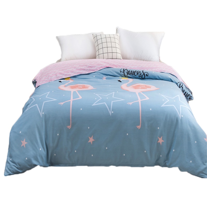 吉岳Giyou宝宝绒加厚保暖床裙四件套 精致浪漫蕾丝花边皱褶床裙款冬季保暖四件套