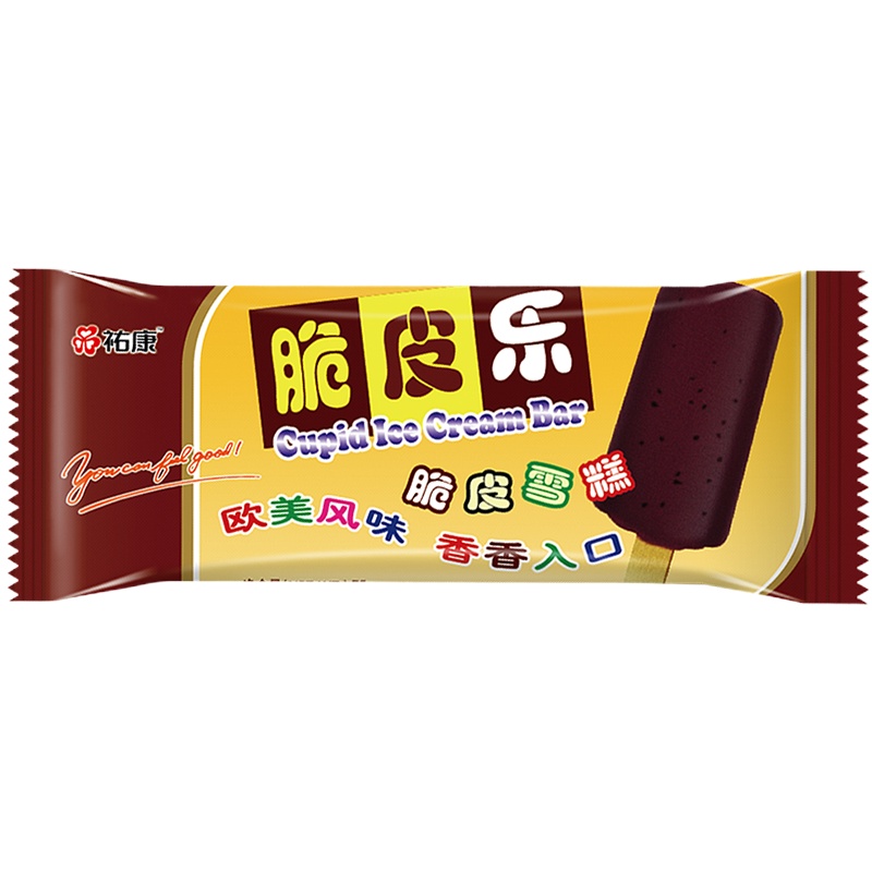 祐康棒冰 脆皮乐脆皮雪糕*40支棒冰冰棒冷饮批发雪糕批发