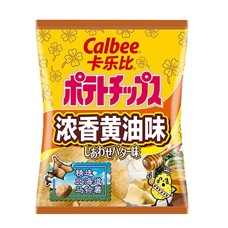 Calbee卡乐比牌 浓香黄油味薯片(膨化食品)