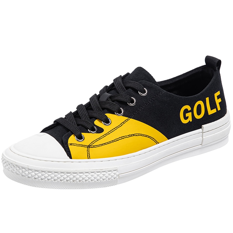 高尔夫/GOLF男鞋男鞋2020春季新款透气帆布鞋男潮流百搭鞋子男韩版低帮布鞋