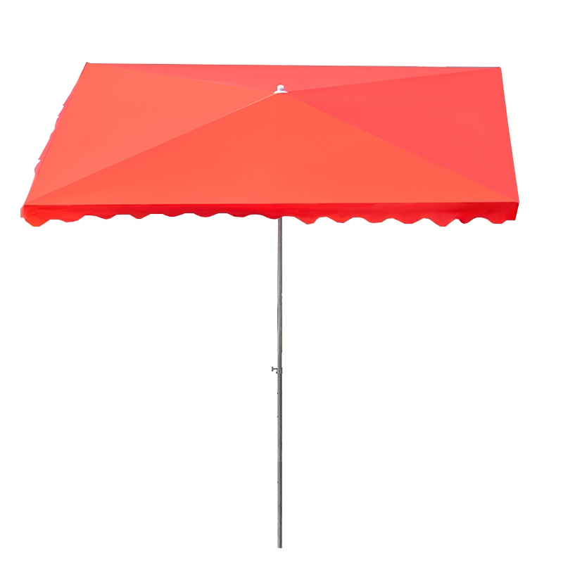 遮阳伞大摆摊太阳伞户外折叠加厚方形雨伞防晒四方伞商用大号斜伞