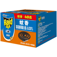 雷达Raid 蚊香 檀香型 28g * 20双盘 驱蚊 盘香