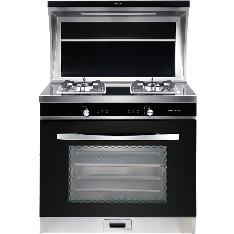 奥田(AOTIN) 90TT蒸烤一体集成灶家用侧吸式抽油烟机燃气灶蒸箱烤箱集成环保灶