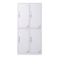 [鑫欧驰]更衣柜员工柜储物柜铁皮柜存包柜鞋柜碗柜四门更衣柜