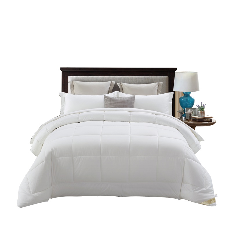 梦洁美颂空调被纯棉春秋被双人棉被芯薄被子太空被单人四季被