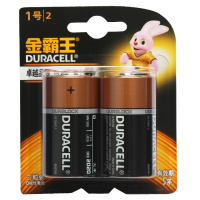 (DT)金霸王(Duracell) 1号 2粒/卡 碱性电池 DLR20 (单位:卡)