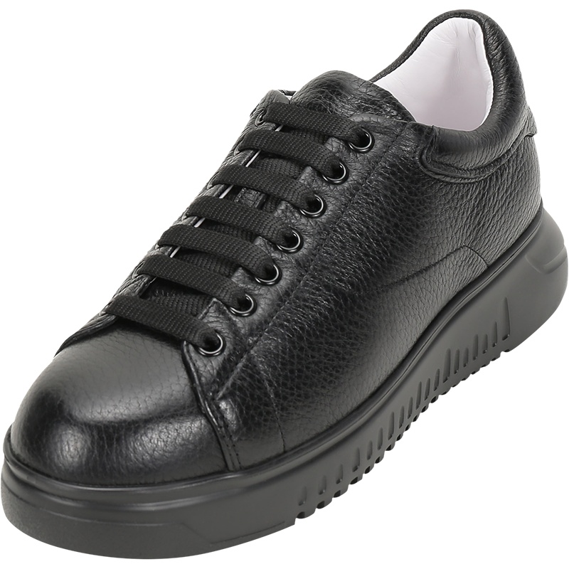 EMPORIO ARMANI 阿玛尼 男士 皮革系带休闲运动鞋皮鞋 X4X159 XF487