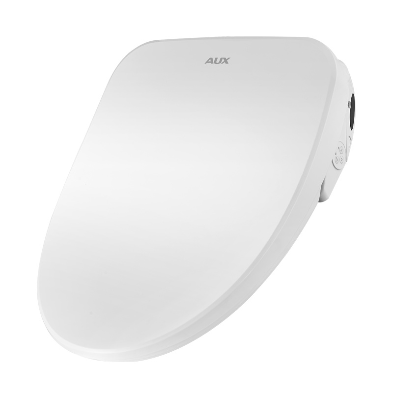 (顺丰发货)奥克斯AUX智能马桶盖板坐便器全自动家用智能盖板冲洗器即热式洁身器电子遥控U型AF2