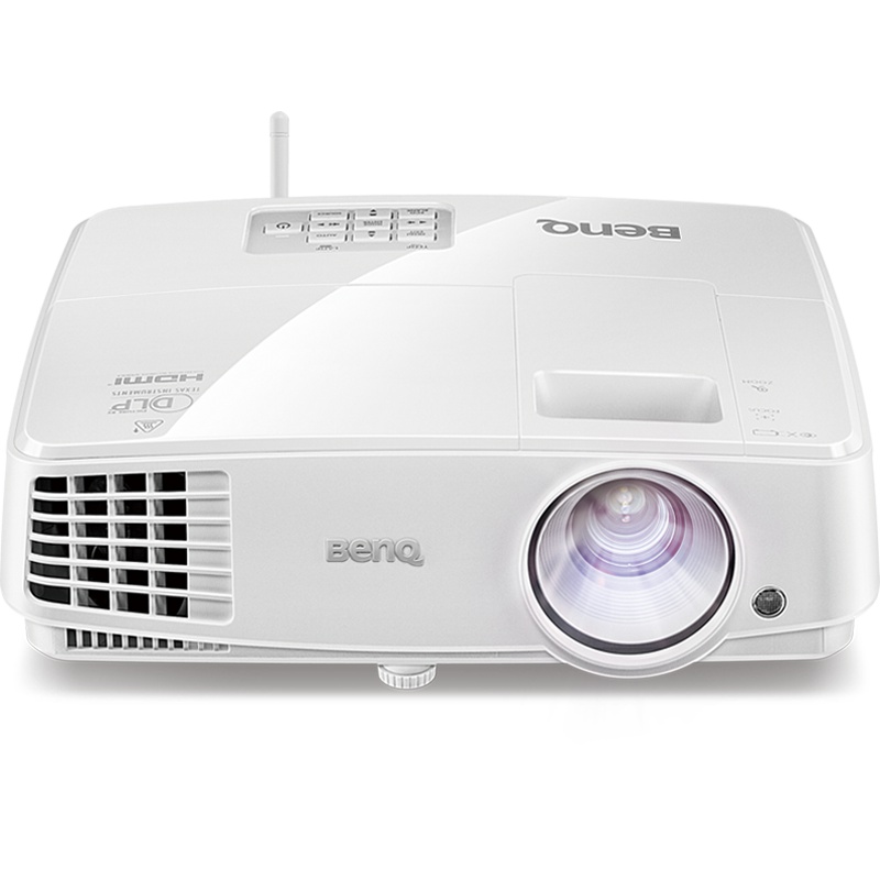 明基(BenQ)E500手机投影仪 商用办公商务无线WiFi会议培训高清教学家庭影院家用小型便携投影机投墙3D(标清 3300流明 自带热点 U盘直读 手机/无线投影)