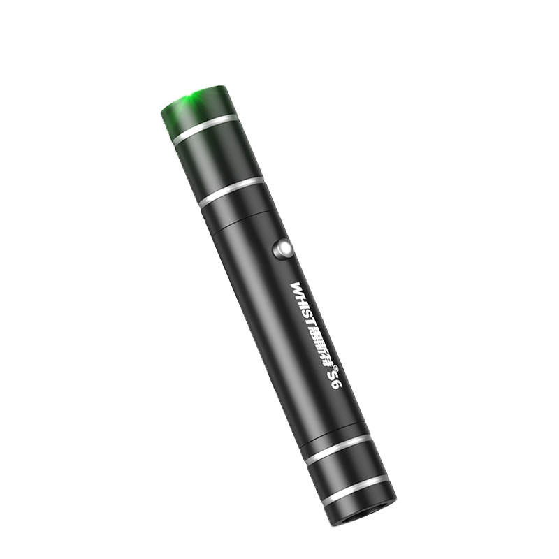 惠斯特S6 大功率激光手电绿光强光远射激光笔售楼射笔usb充电激光灯红外线液晶屏指示教鞭镭射灯沙盘笔指星笔 玫瑰红