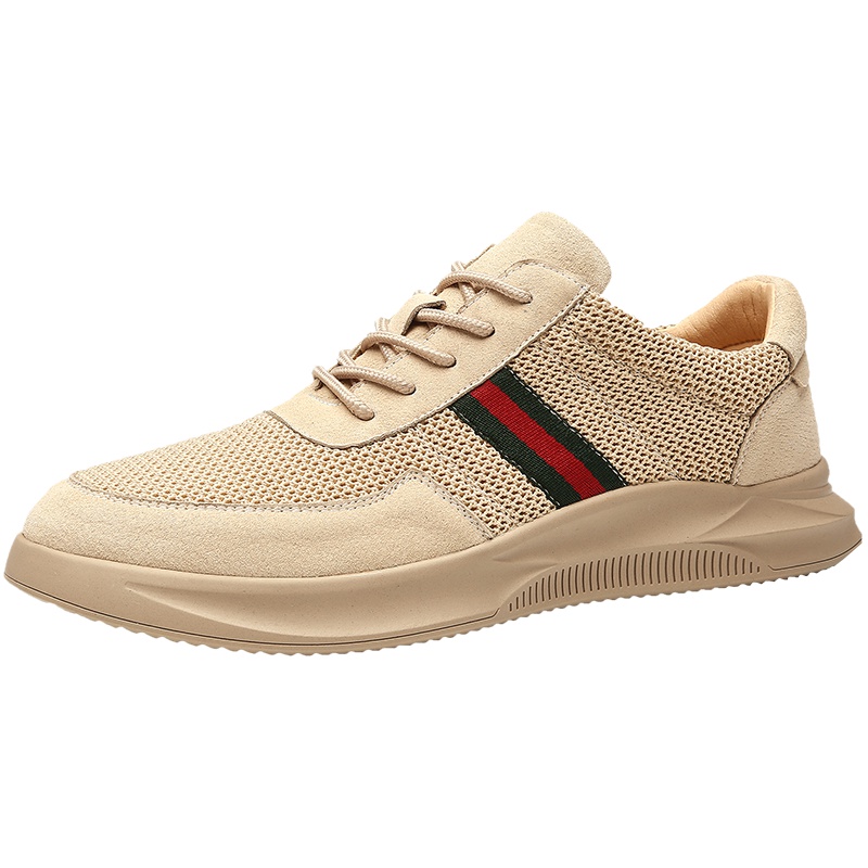 狄恩纪男鞋新款意式运动风休闲时尚男士防臭吸汗耐磨鞋子