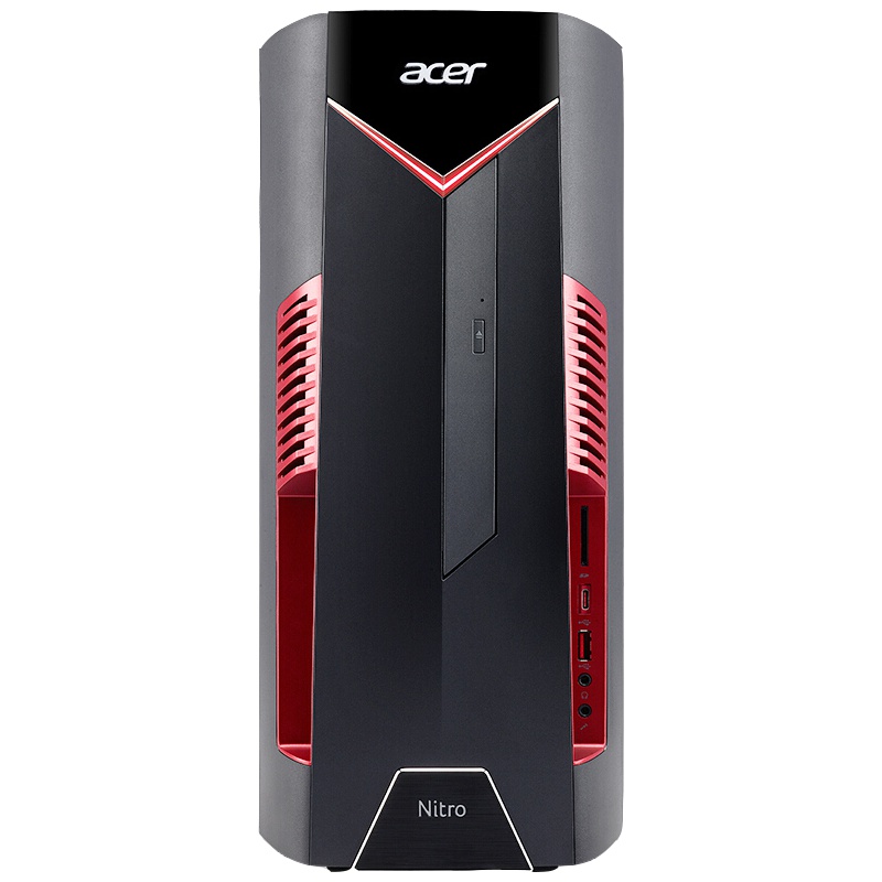 宏碁(acer)游戏主机台式机全套暗影骑士N50吃鸡电脑宏基台式主机 单主机[i5-9400 GTX1650 4G独显] 8G内存 256G固态+1T机械 定制