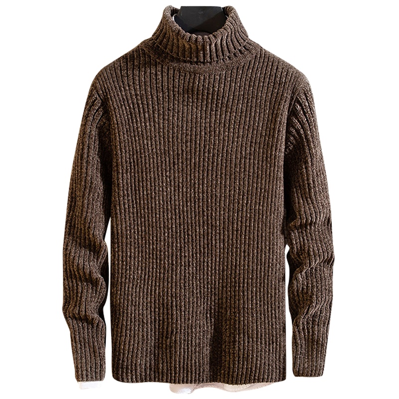 AEMAPE美国苹果 毛衣男高领秋冬新款针织衫休闲修身上衣青年韩版潮流打底衫