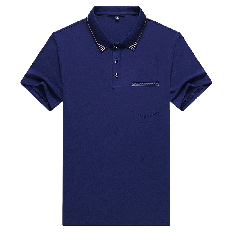 金盾KIN DON2021年夏季新款商务休闲男士Polo衫棉质薄款中青年翻领高弹力短袖POLO衫时尚百搭短袖T恤男装