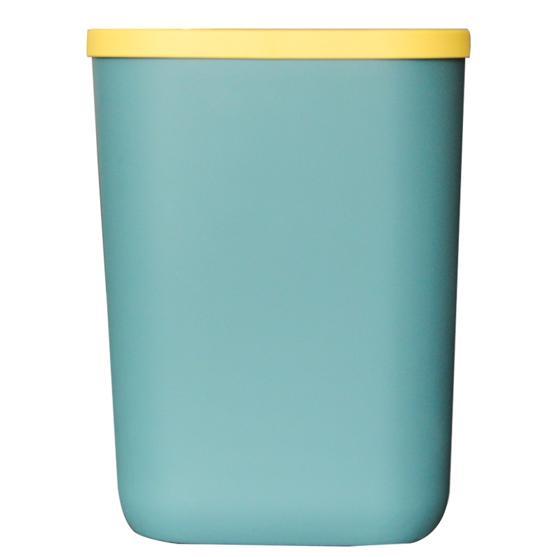 清科蓝 垃圾桶家用客厅卫生间厨房垃圾桶无盖大号加厚耐用北欧风简约创意卧室办公室用压圈垃圾