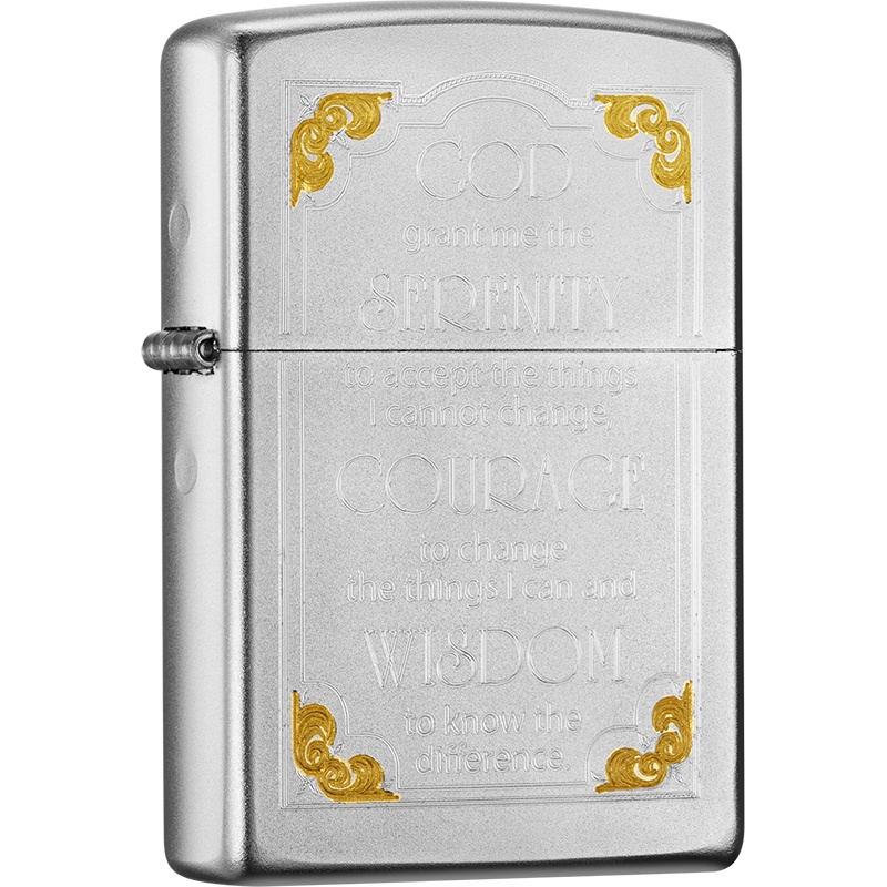 zippo芝宝打火机美国原装ZIPPO打火机警世箴言之宝打火机28458-043297