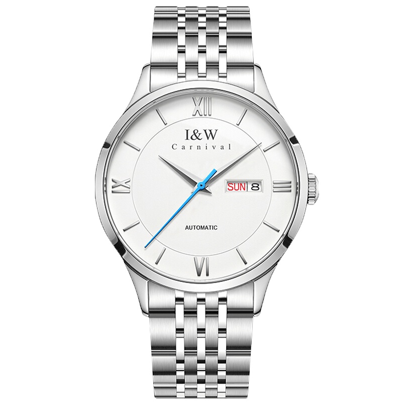 瑞士爱沃驰IW手表情侣款手表全自动机械表防水新款手表