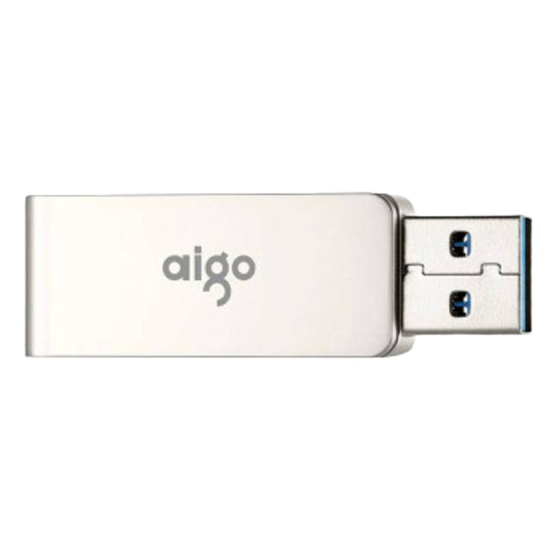 64GB Type-C USB3.0 爱国者（aigo）手机U盘 U350 银色 双接口手机电脑用