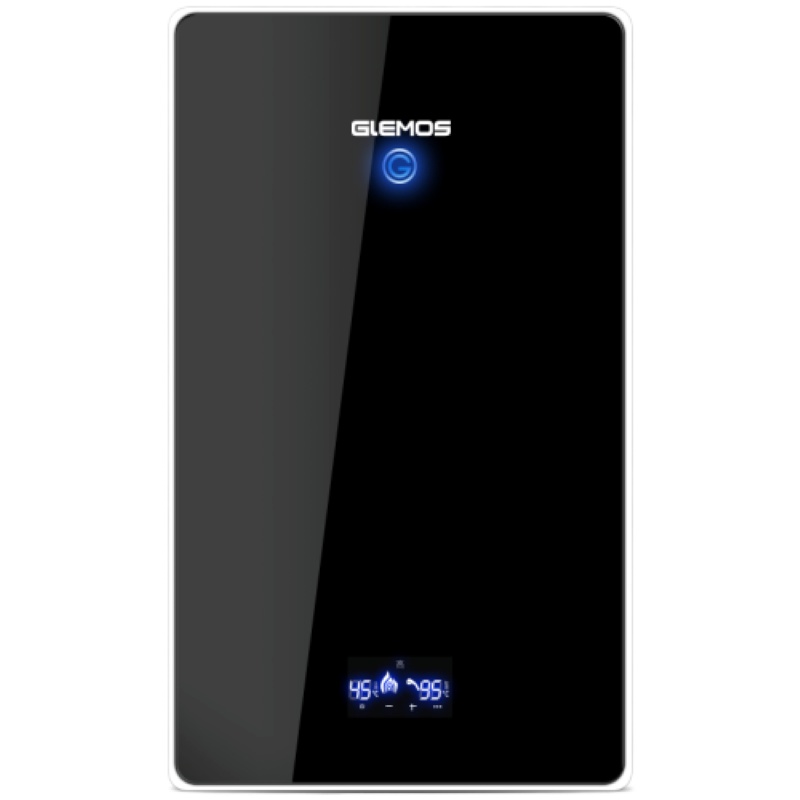 格林姆斯(GLEMOS)GS9-55B速热式电热水器 双胆循环加热微电脑全智能恒温16升储水5500W 黑色