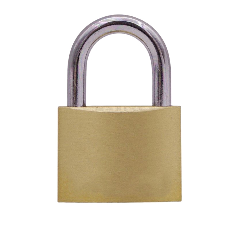 优质家用铁挂锁机箱锁柜子锁大门锁新款梅花牌 50MM 2只装