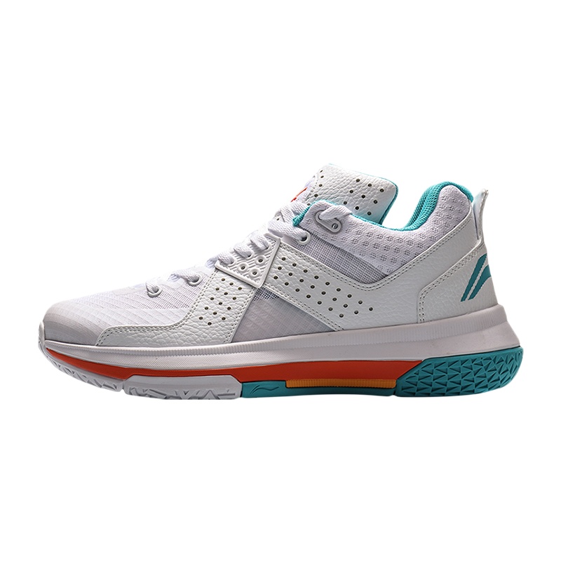 李宁篮球鞋男鞋新款韦德全城5云减震战靴低帮运动鞋ABAP129