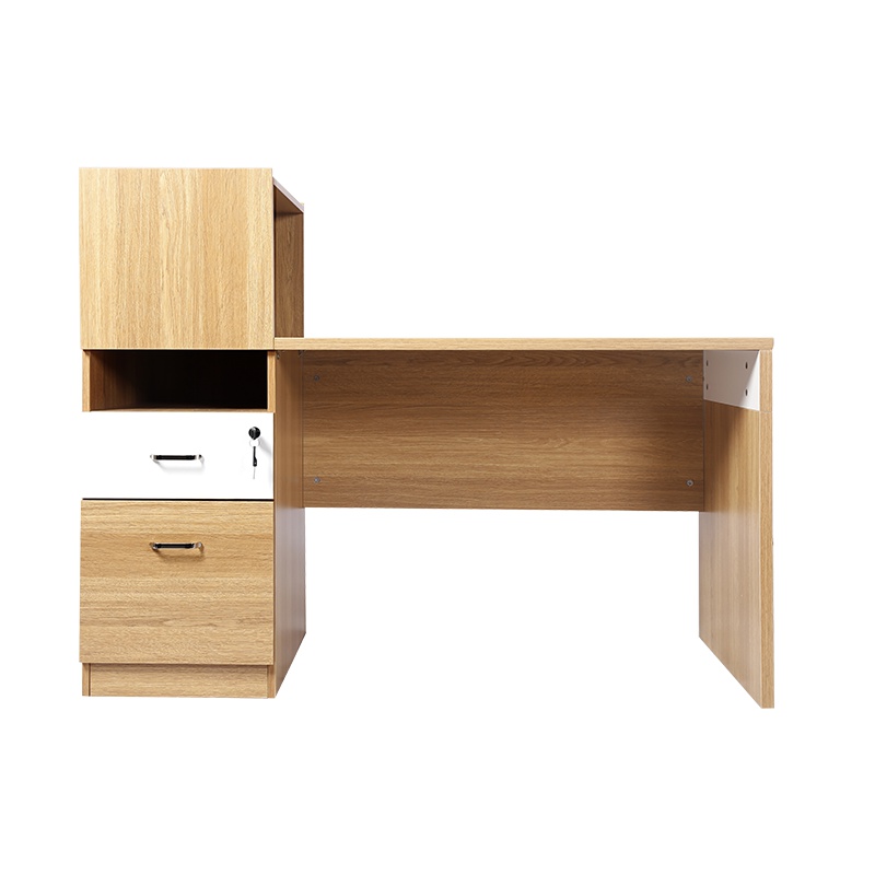 [万保]办公家具 板式办公桌 职员桌 公司电脑桌单人位职员学习桌