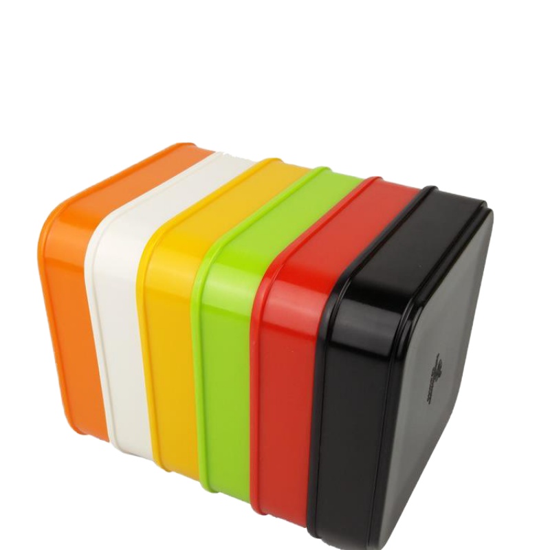 密胺盘子火锅店自助餐具塑料碟子长方形火锅配菜盘烤肉盘火锅菜盘 黑色13.6*13.6*3cm