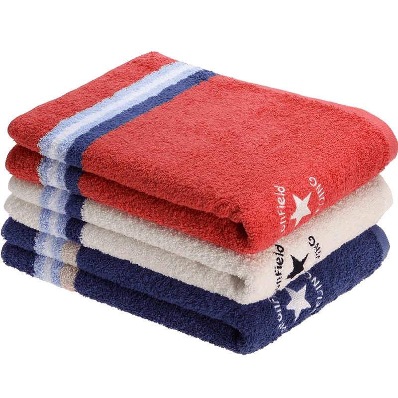 棉田 经典高尔夫浴巾 成人加大 厚实 吸水不掉毛Y1915