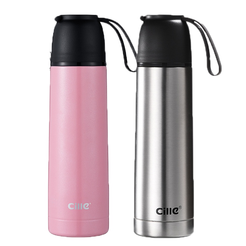 希乐不锈钢保温杯情侣学生水杯便携男士女士茶杯可爱儿童真空杯子