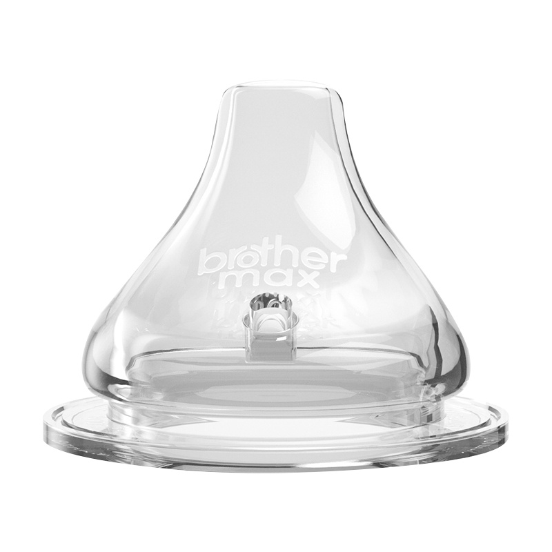 BROTHER MAX婴儿宽口径通用奶嘴吸嘴鸭嘴 儿童宝宝防胀气硅胶奶嘴