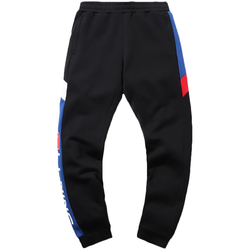 【自营】李宁运动时尚系列男子收口加绒卫裤AKLPA57-3