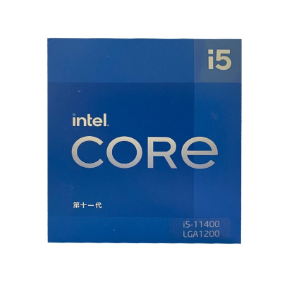 英特尔 Intel i5-11400 6核12线程 盒装CPU处理器