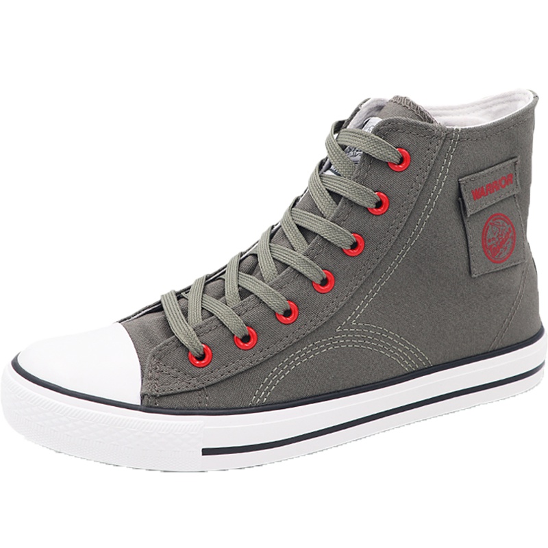 回力(Warrior)帆布鞋经典学院风高帮男鞋女鞋情侣鞋学生鞋运动休闲鞋 WXY-126R