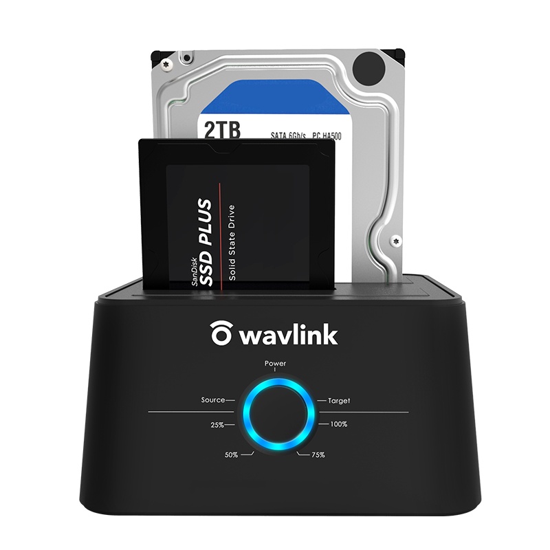 睿因(wavlink)WL-ST334U 移动硬盘盒2.5/3.5英寸通用SATA转usb3.0台式机笔记本电脑外置硬盘