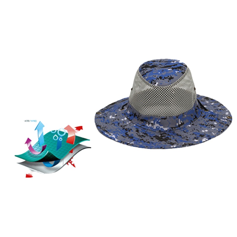 帽子 遮阳帽迷彩日本渔夫网帽 春夏旅游帽子休闲帽防晒遮阳钓鱼帽