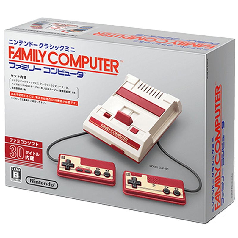 [经典复古]任天堂(Nintendo)FC Mini游戏机 非NDS 内置游戏 红白机迷你主机 日版