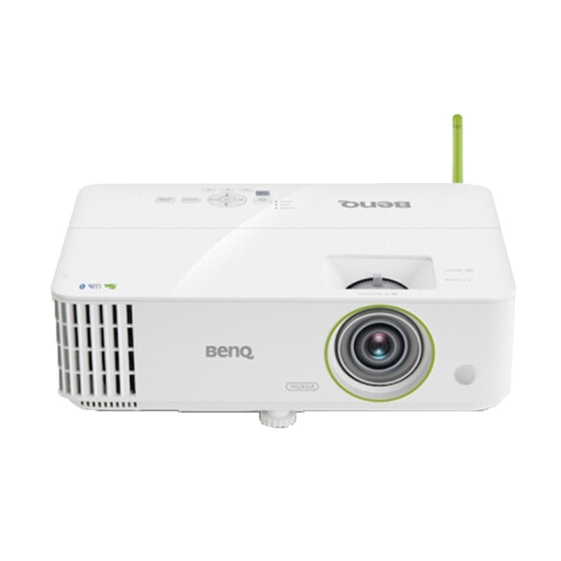 明基投影仪智能商务办公 教学培训 3D无线wifi蓝牙高清1080p白天直投便携投影机 E592（含120寸电动幕布）