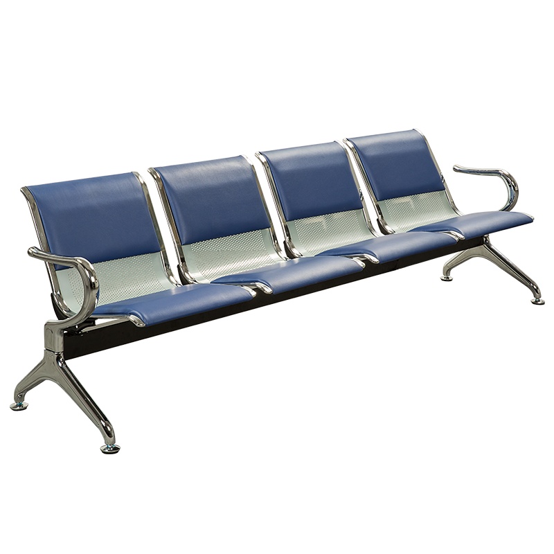 [红心家居]排椅4人位机场医院输液椅休息椅政府办公等候椅