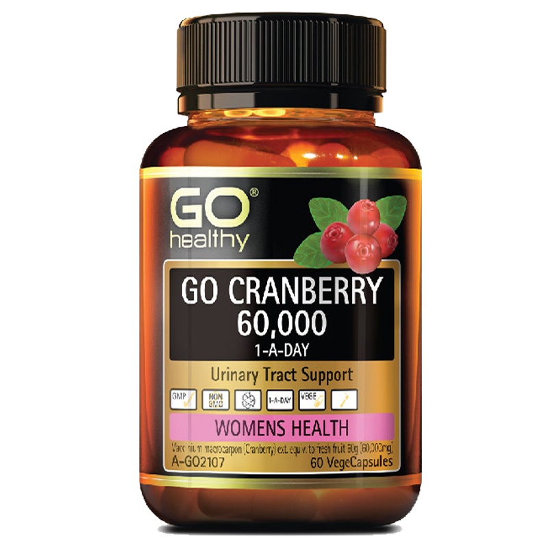 Go Healthy 高之源 GO黑金蔓越莓60000MG 60粒