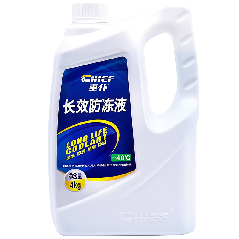 车仆长效防冻液4KG-40℃绿色