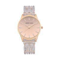安妮克莱因（ANNE KLEIN）摩登复古系列石英女士腕表AK/2616CLRG